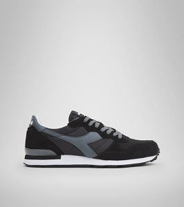 Black / Navy Women's Diadora Camaro Sneakers | NZ-692708