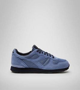 Blue / Black Men's Diadora Camaro Manifesto Sneakers | NZ-529076