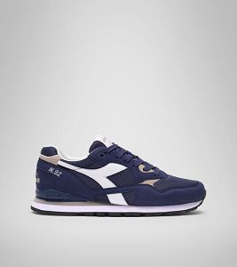 Blue Men's Diadora N.92 Sneakers | NZ-653107