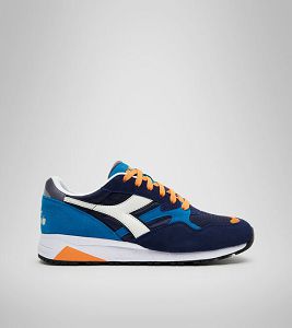 Blue / Orange / White Men's Diadora N902 Sneakers | NZ-810429