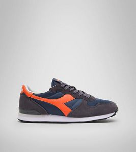 Navy / Orange Women's Diadora Camaro Sneakers | NZ-236984