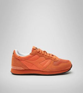 Orange / Black Men's Diadora Camaro Manifesto Color Sneakers | NZ-481952