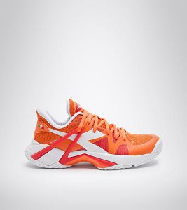 Orange / White / Red Women's Diadora B.Icon W Ag Tennis Shoes | NZ-471293