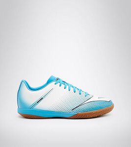 White / Blue / Black Men's Diadora Bomber Idr Futsal Shoes | NZ-409276