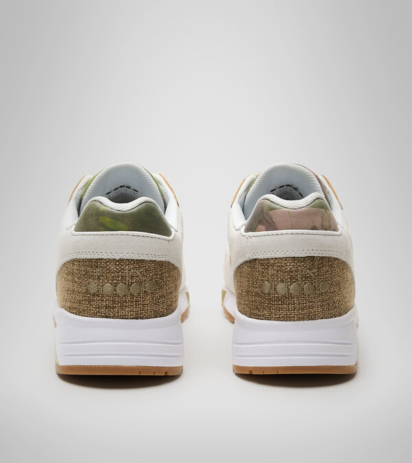 Beige / Grey / Green Men's Diadora S8000 Camo Sneakers | NZ-536024