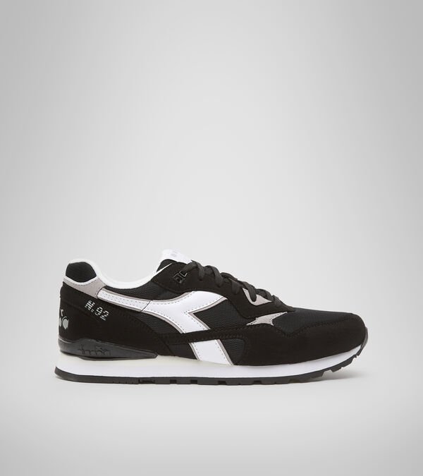 Black / White Men\'s Diadora N.92 Sneakers | NZ-491850