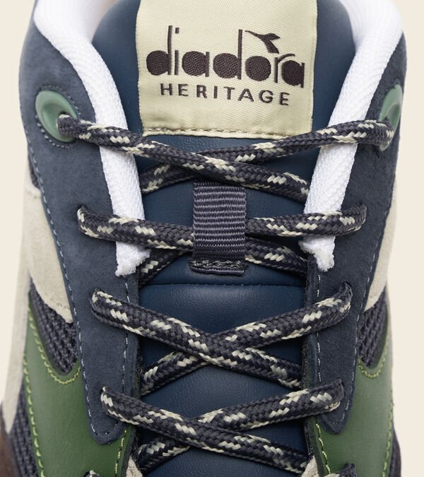 Blue / Green / Brown Women's Diadora Eclipse Premium Heritage Shoes | NZ-590241