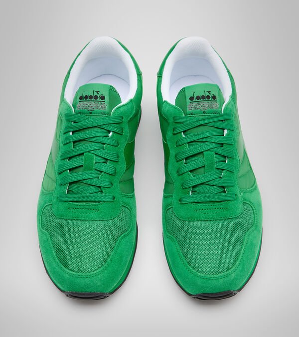 Green Men's Diadora Camaro Manifesto Color Sneakers | NZ-890214