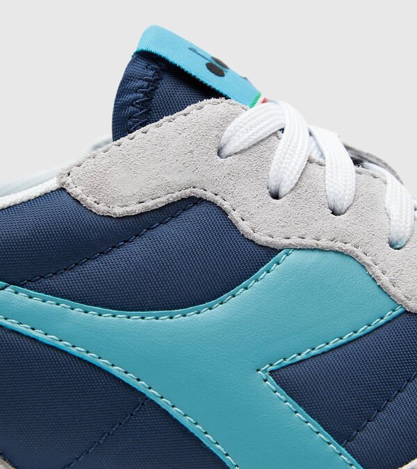 Grey / Blue Men's Diadora Camaro Sneakers | NZ-386712