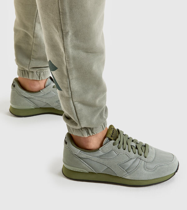 Grey / Olive Women's Diadora Camaro Manifesto Sneakers | NZ-902173