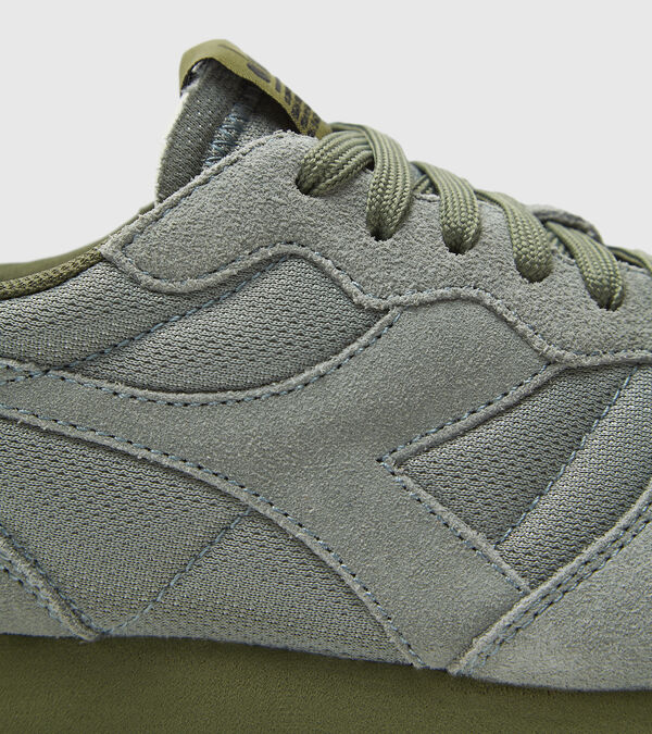 Grey / Olive Women's Diadora Camaro Manifesto Sneakers | NZ-902173