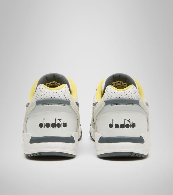 Grey / White / Yellow Men's Diadora Rebound Ace Wax Sneakers | NZ-237908