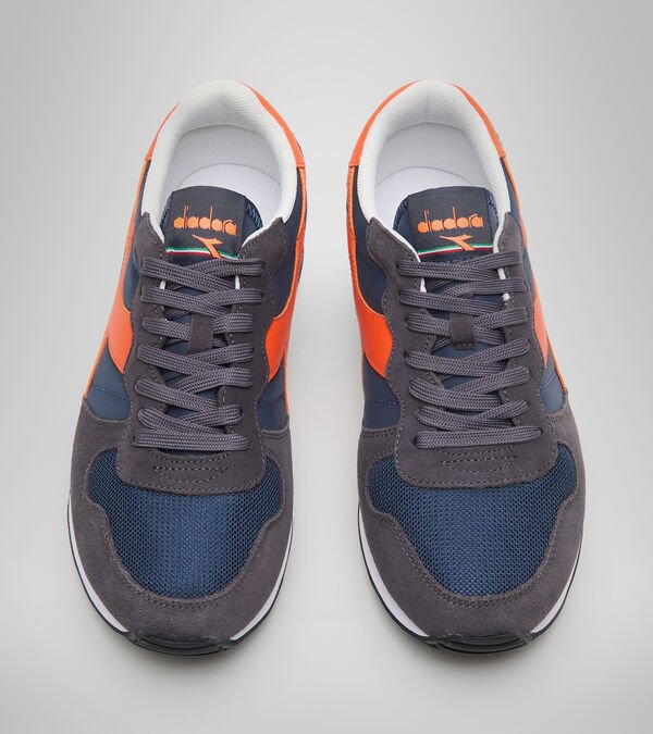 Navy / Orange Women's Diadora Camaro Sneakers | NZ-236984