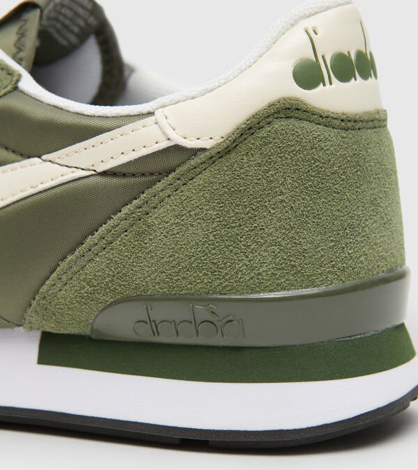 Olive / Green / White Men's Diadora Camaro Sneakers | NZ-438052