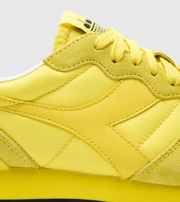 Yellow / Black Women's Diadora Camaro Manifesto Color Sneakers | NZ-259348